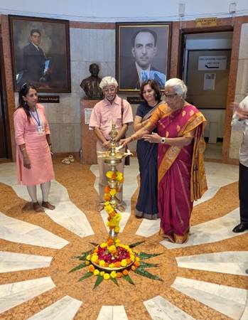 “Sacred Symphony of Nature” Solo Show of Paintings by Samar Ghosh in Jehangir Art Gallery