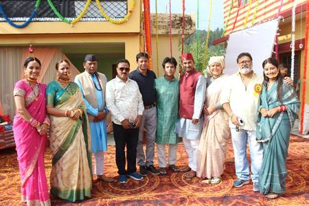 Bhojpuri Film Award Founder Vinod Gupta Started Shooting For The Garhwali Film ‘Ghaur Ek Mandir’ Under The Direction Of Pramod Shastri